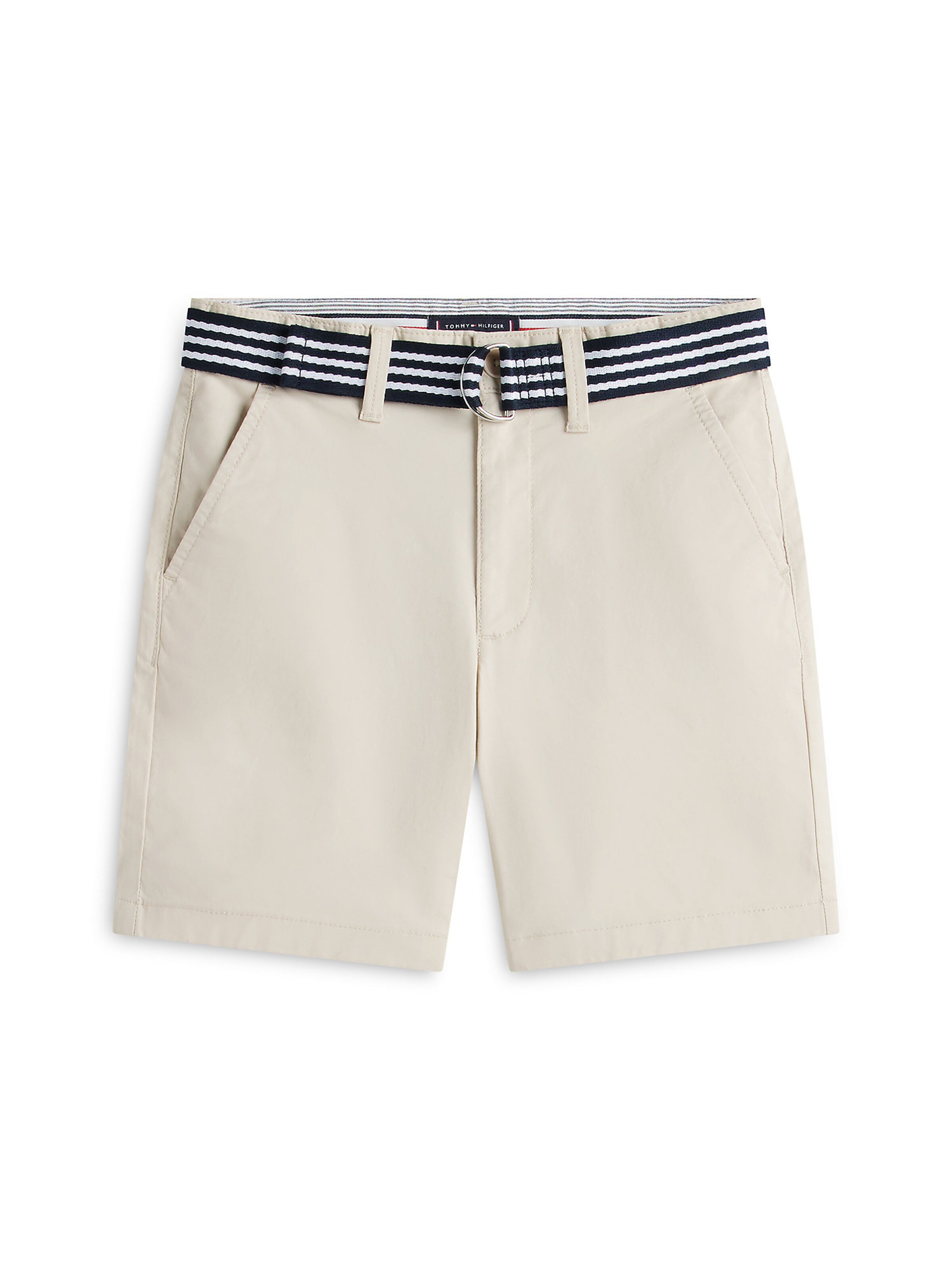 Pantalon 'Essential' TOMMY HILFIGER en beige : devant