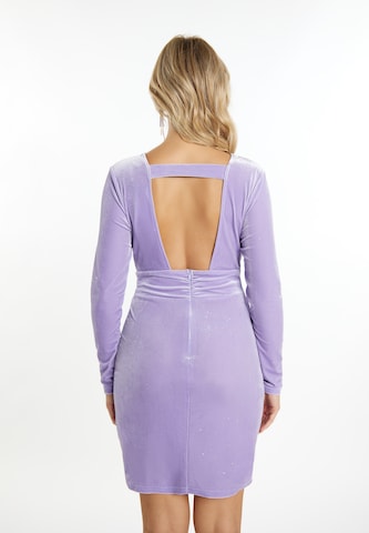 faina Dress in Purple