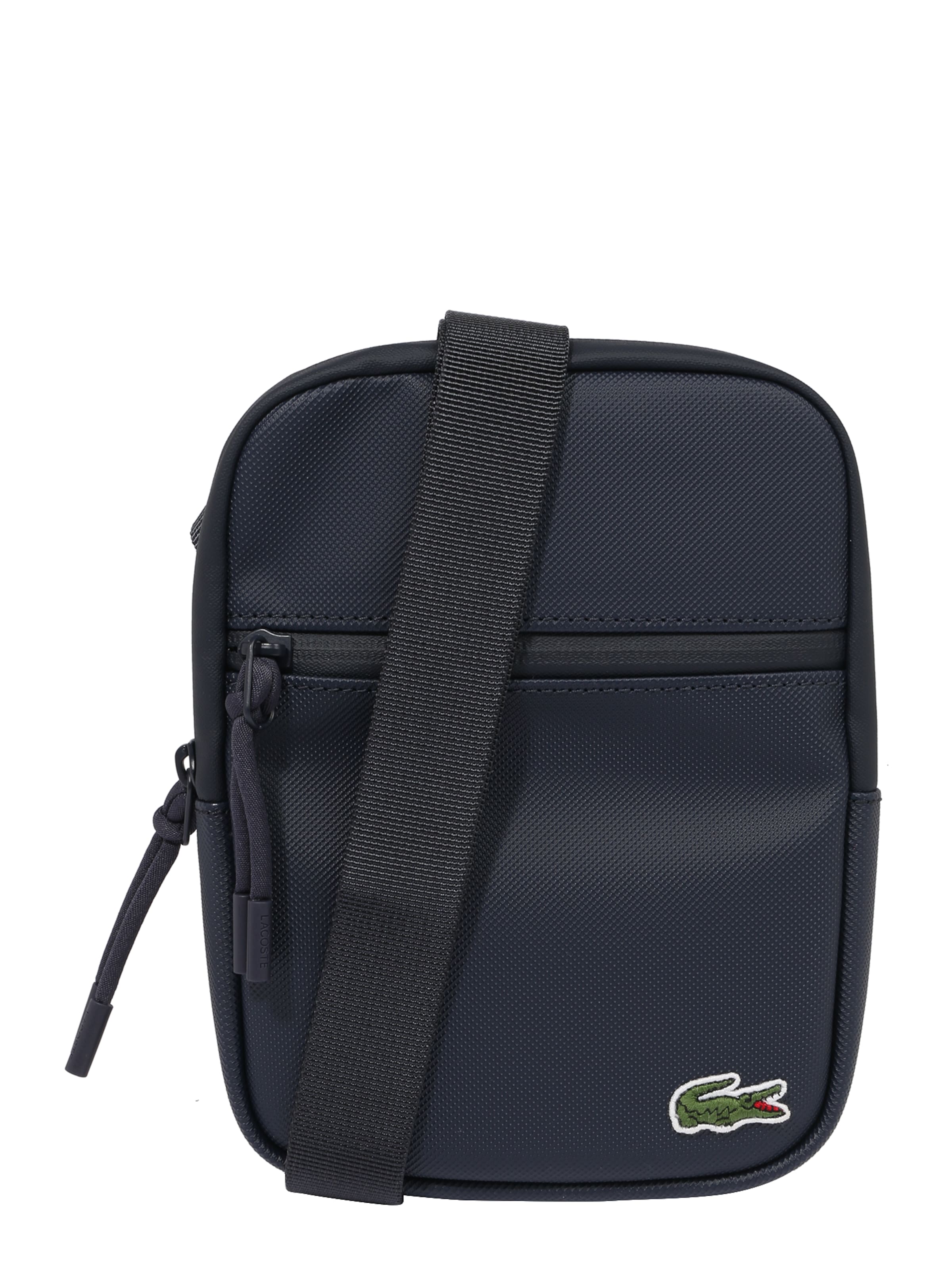 LACOSTE Crossbody Bag in Blue: front