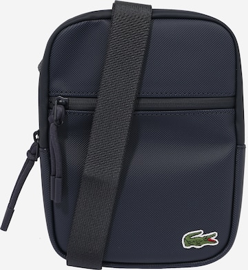 LACOSTE Schoudertas in Blauw: voorkant