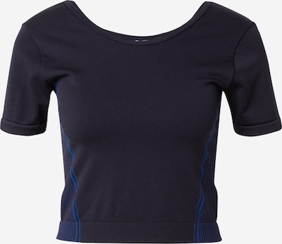 ONLY PLAY T-shirt fonctionnel 'KAY' en marine / bleu néon, Vue avec produit