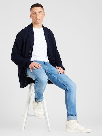 TOMMY HILFIGER Cardigan i blå