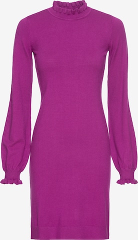 LAURA SCOTT Strickkleid in Pink: Vorderseite