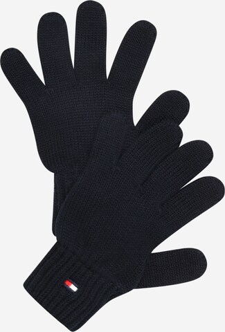 Gants TOMMY HILFIGER en bleu : devant