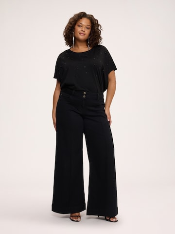 Fiorella Rubino Flared Jeans in Zwart