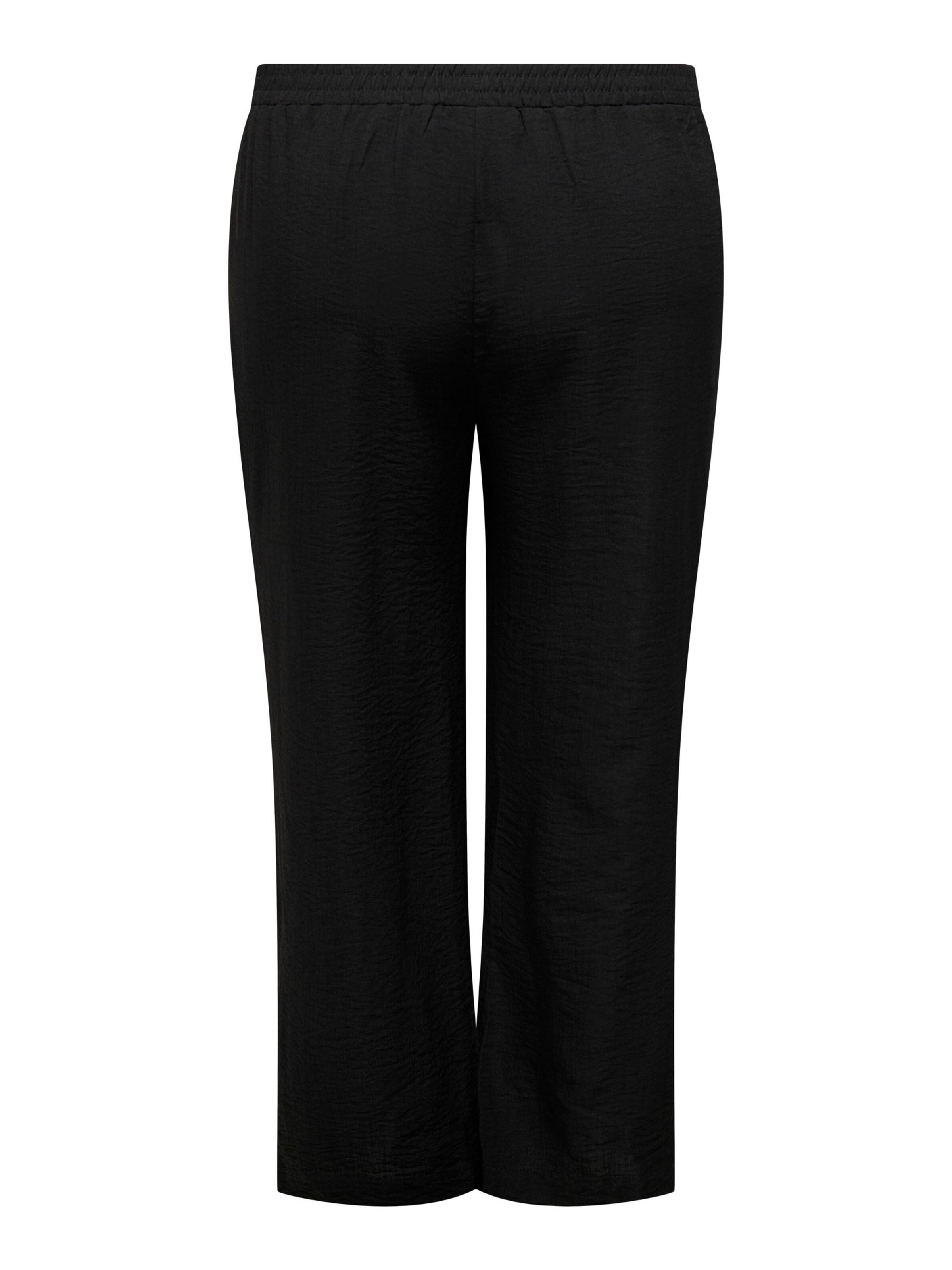 ONLY Carmakoma Regular Broek in Zwart