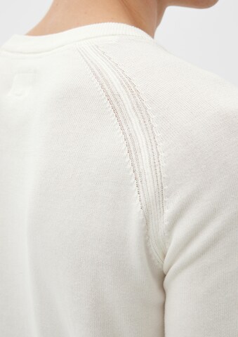 Pull-over QS en blanc