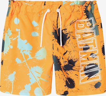 Shorts de bain 'MCGUIRE BATMAN' NAME IT en orange : devant