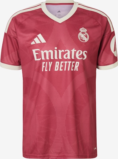 ADIDAS PERFORMANCE Toiminnallinen paita 'Real Madrid 26/27' koossa XS-S värissä marjat / offwhite, Tuotenäkymä