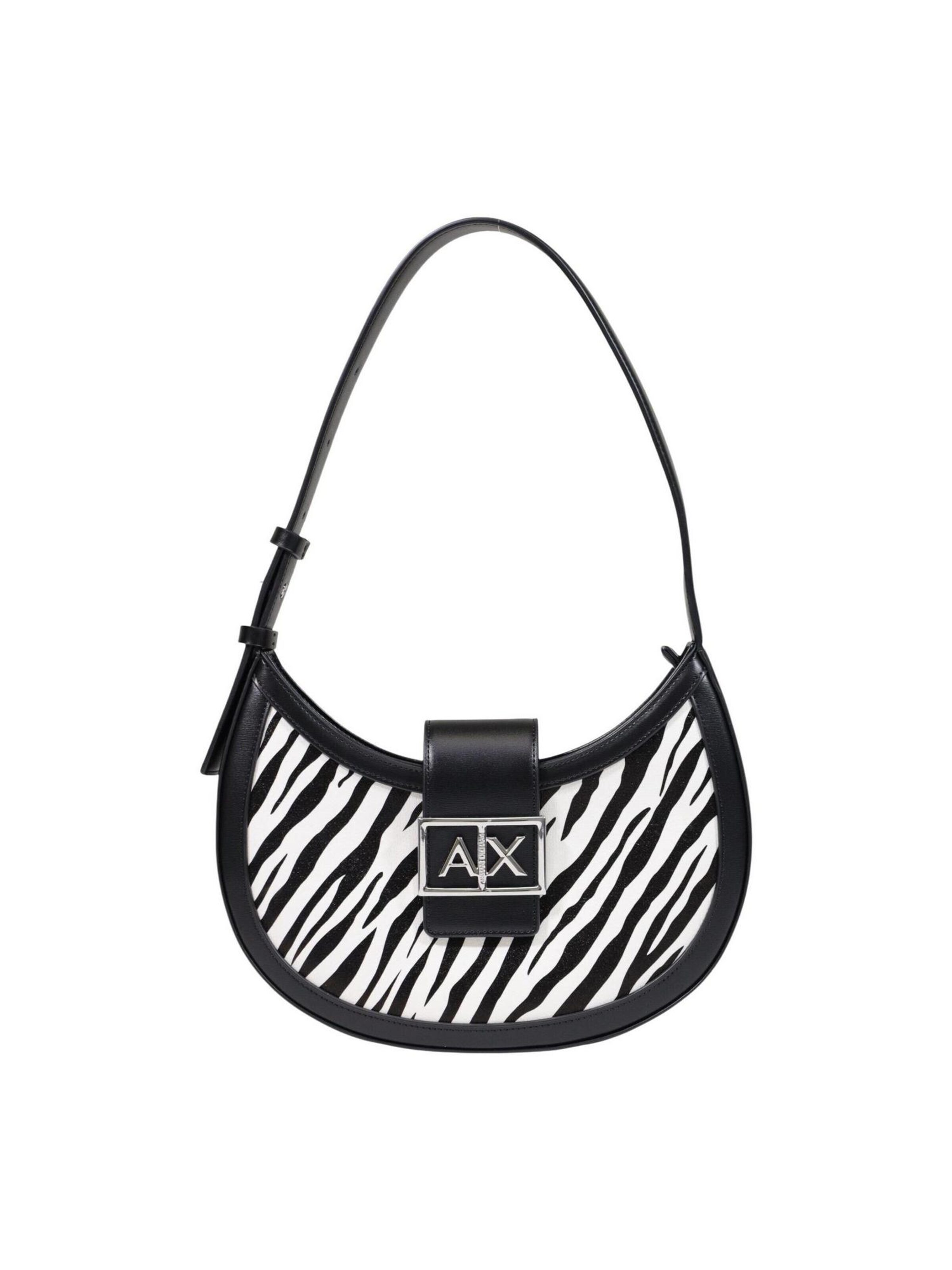 ARMANI EXCHANGE - Bolso de hombro 'XW002565 AF26571' en negro: frente