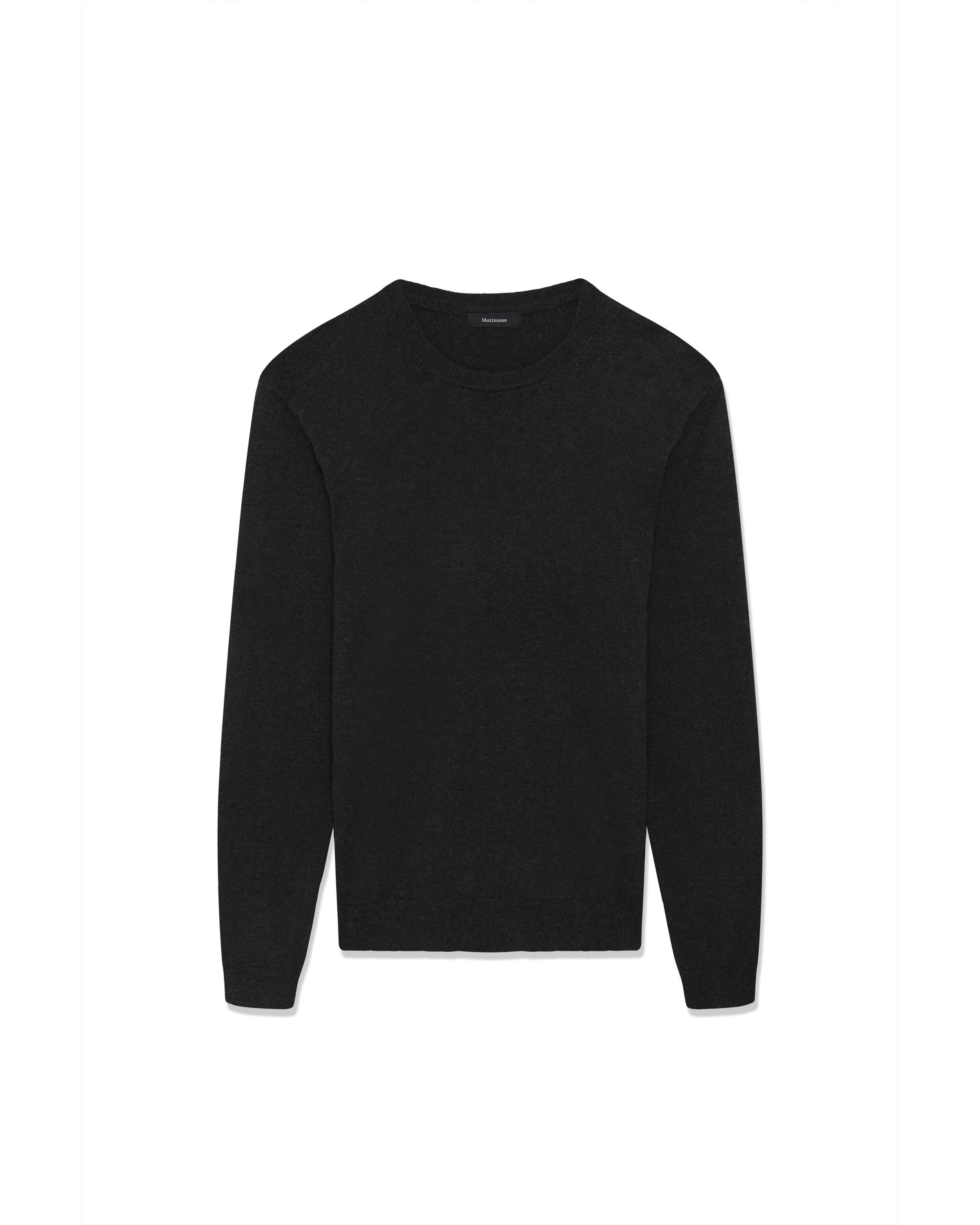 Matinique Pullover 'Henri' i sort: forside