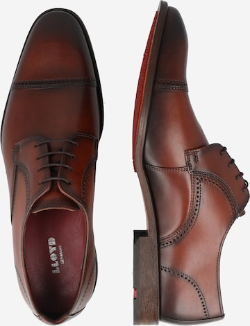 LLOYD Lace-Up Shoes 'Perry' in Brown