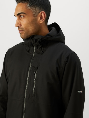 ICEPEAK Urheilutakki 'CHESTER' värissä musta