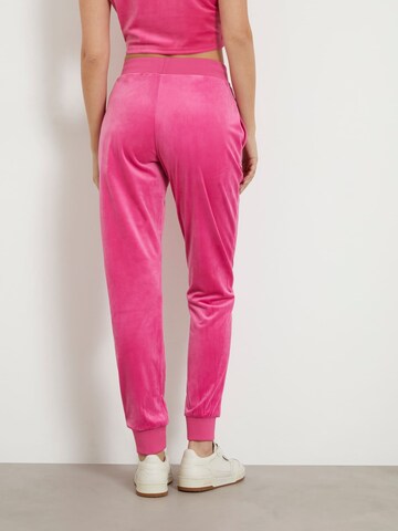GUESS Tapered Pants in Pink