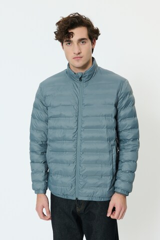 Veste mi-saison 'MAthingo' Matinique en bleu : devant