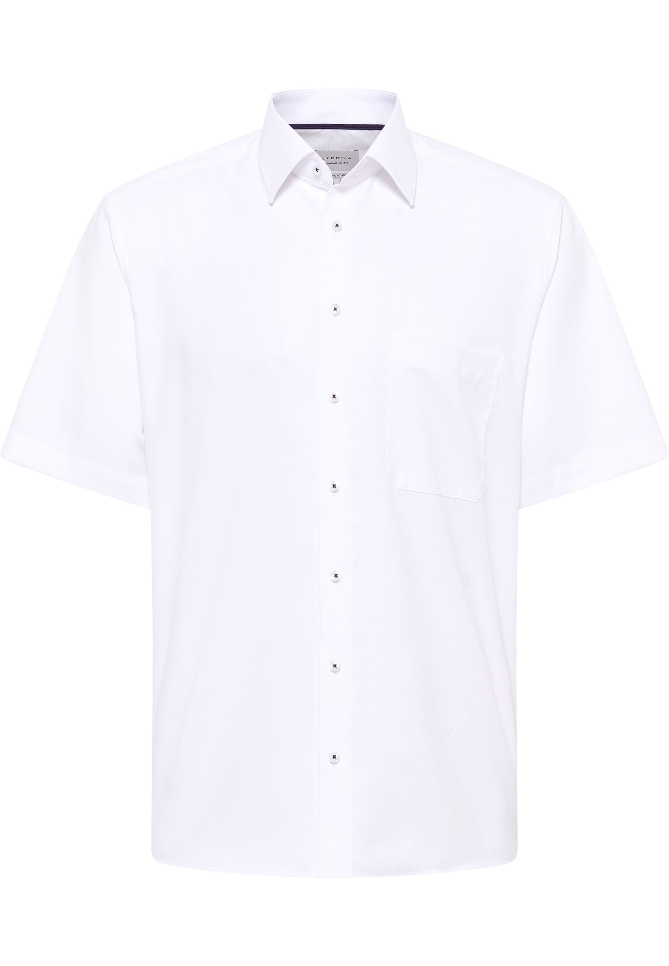 ETERNA Comfort Fit Hemd in Weiß: Vorderseite