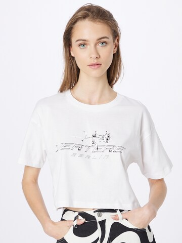 Vertere Berlin Shirt 'CHROME ROSE' in White: front