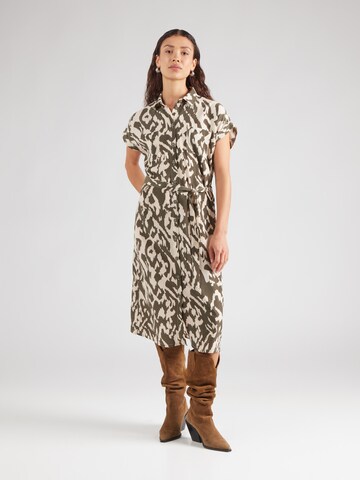 Robe-chemise 'ONLHannover' ONLY en vert : devant