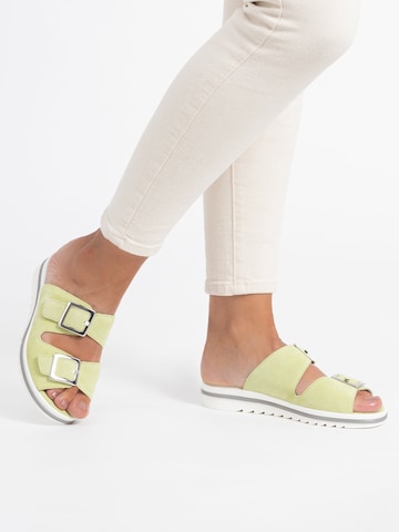 VITAFORM Pantolette in Grün