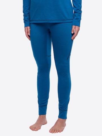 VAUDE Skinny Sportbroek 'Monviso II' in Blauw