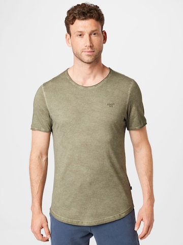 T-Shirt 'Clark' JOOP! Jeans en vert : devant