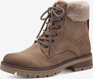 s.Oliver Veterlaarsjes in Bruin: voorkant