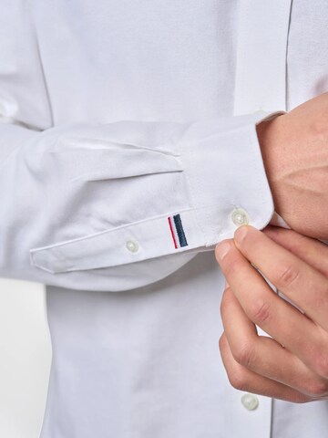 U.S. POLO ASSN. Regular fit Overhemd 'Armin' in Wit