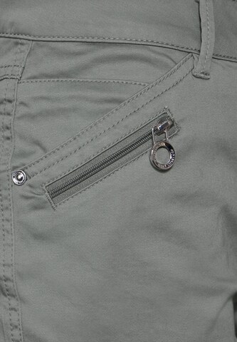 STREET ONE Slimfit Hose in Grau