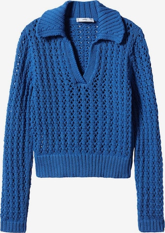 Pull-over 'Netty' MANGO en bleu : devant