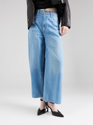 MOTHER Wide Leg Jeans 'THE DINNER BELL' in Blau: predná strana