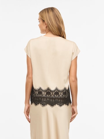 VILA Блуза 'VIELLETTE' в сиво