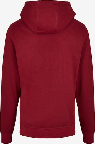 Merchcode Sweatshirt 'Merry Christmas Lights' in Rot