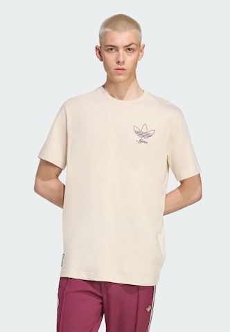 ADIDAS ORIGINALS Shirt 'Ajax Amsterdam Terrace Icons' in Beige