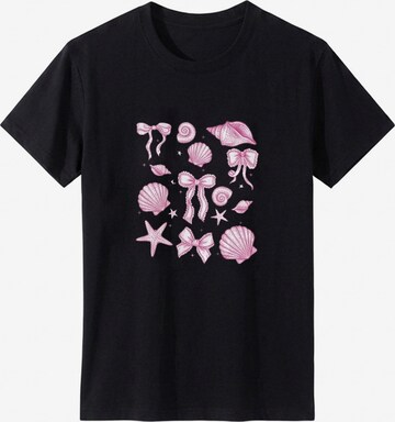 T-shirt 'Women Tops' LapaPlus en noir : devant