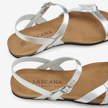 LASCANA Sandal in Silver