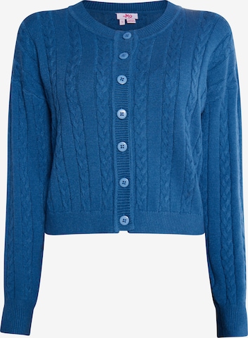 MYMO Knit cardigan 'Biany' in Blue: front