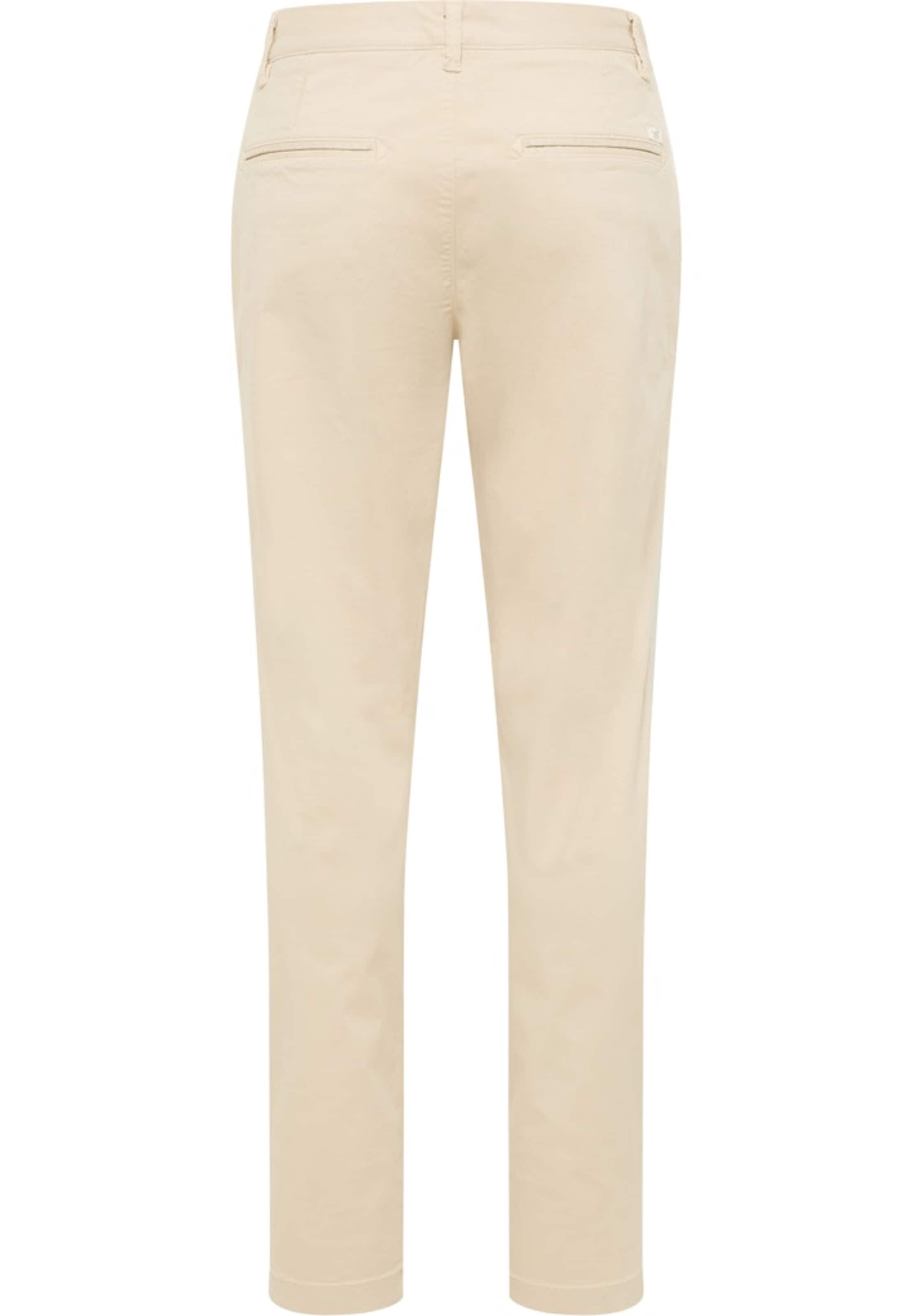 MUSTANG - Regular Calças chino 'Daytona' em bege