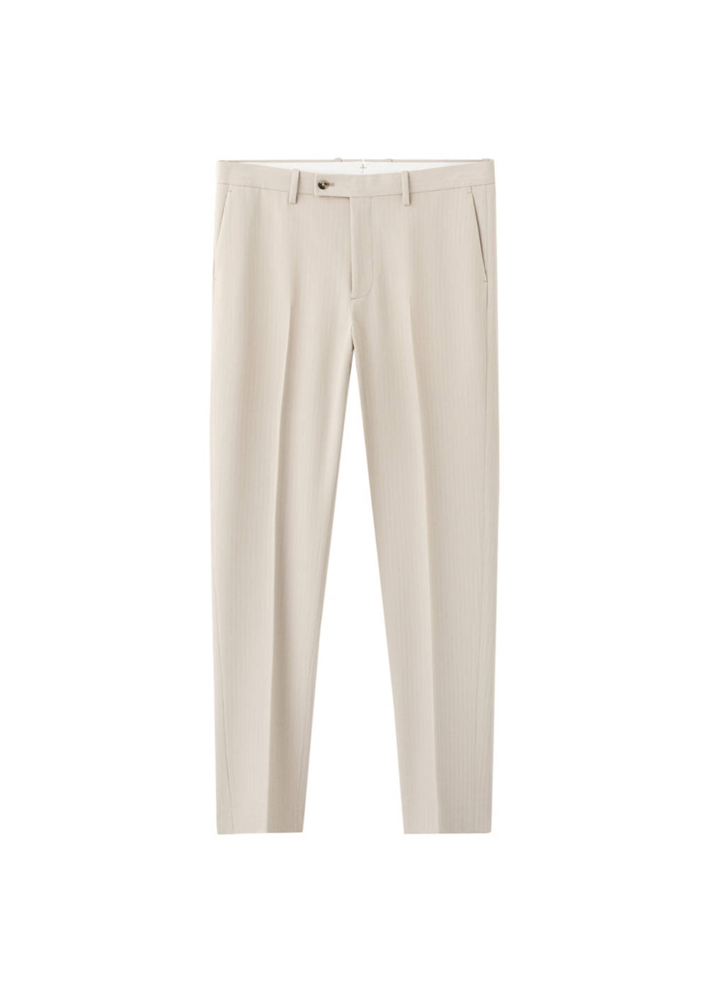 MANGO MAN Pleated Pants 'Milan' in 44 in Beige, Item view