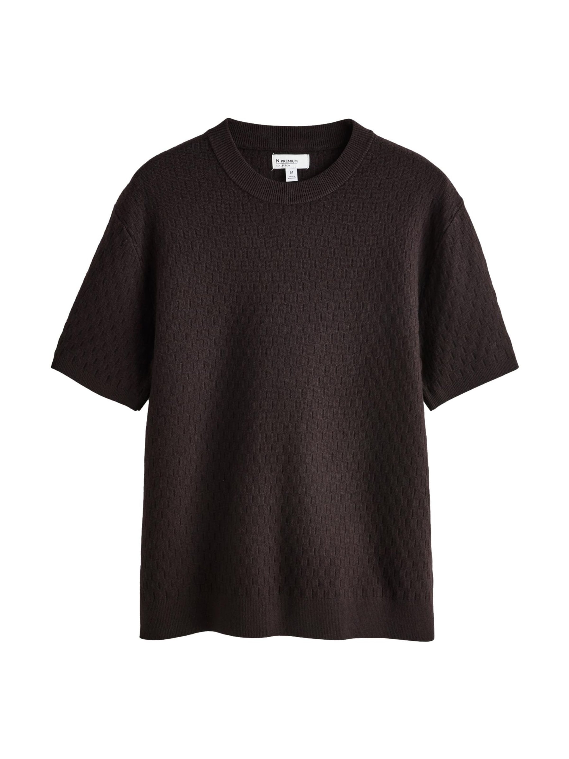 Next Trui in Bruin: voorkant