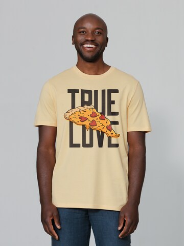 Watapparel Shirt ' True Love ' in Orange: front