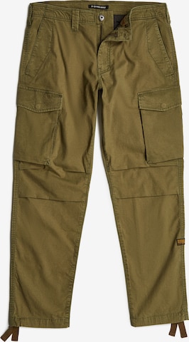 Regular Pantalon cargo G-STAR en vert : devant