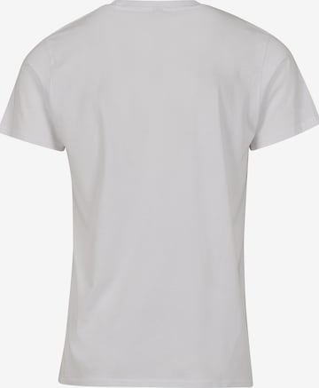 Merchcode Shirt 'Ultimate Sunburst' in White