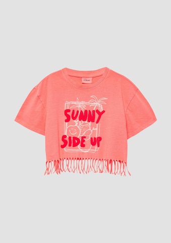 T-Shirt s.Oliver en orange