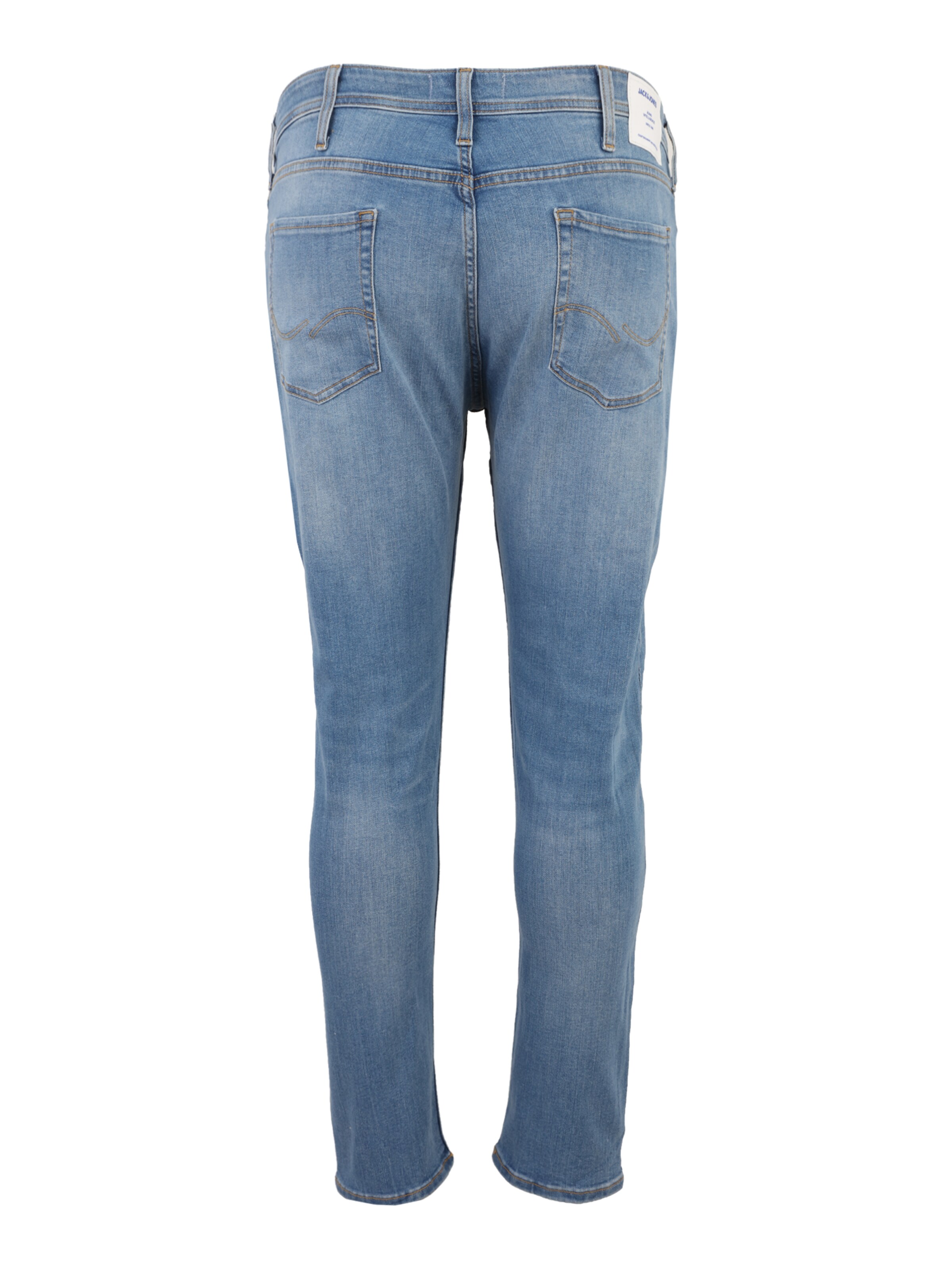 Jack & Jones Plus Slimfit Jeans 'JJILIAM JJORIGINAL' in Blauw