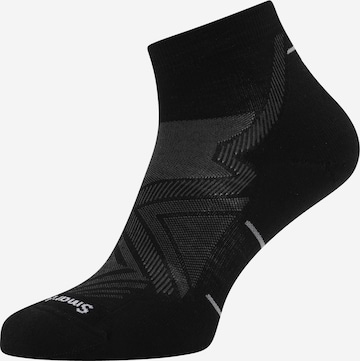 Smartwool Athletic Socks in Black: front
