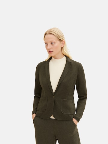 TOM TAILOR Blazer in Green