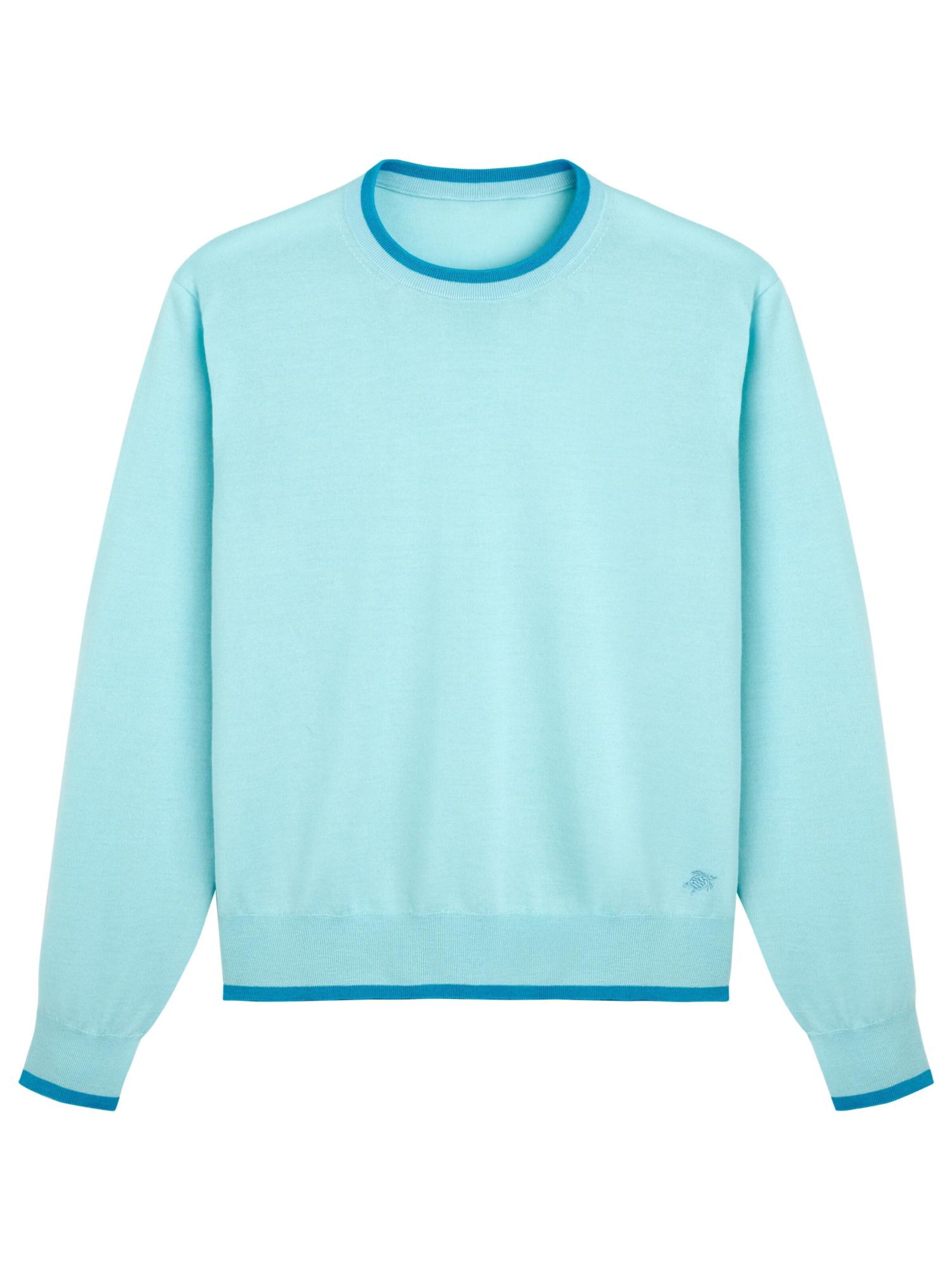 Vilebrequin Trui in Blauw: voorkant