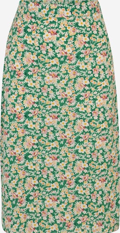 Vila Petite Skirt 'EASY' in Green: front