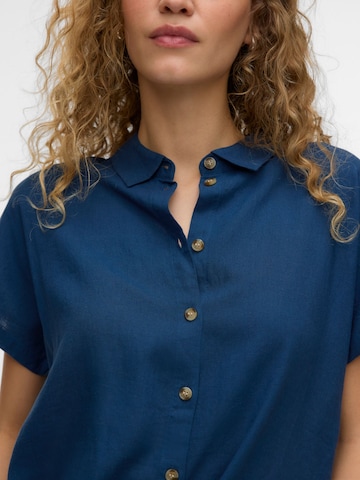 VERO MODA Bluse 'VMTHEA' i blå
