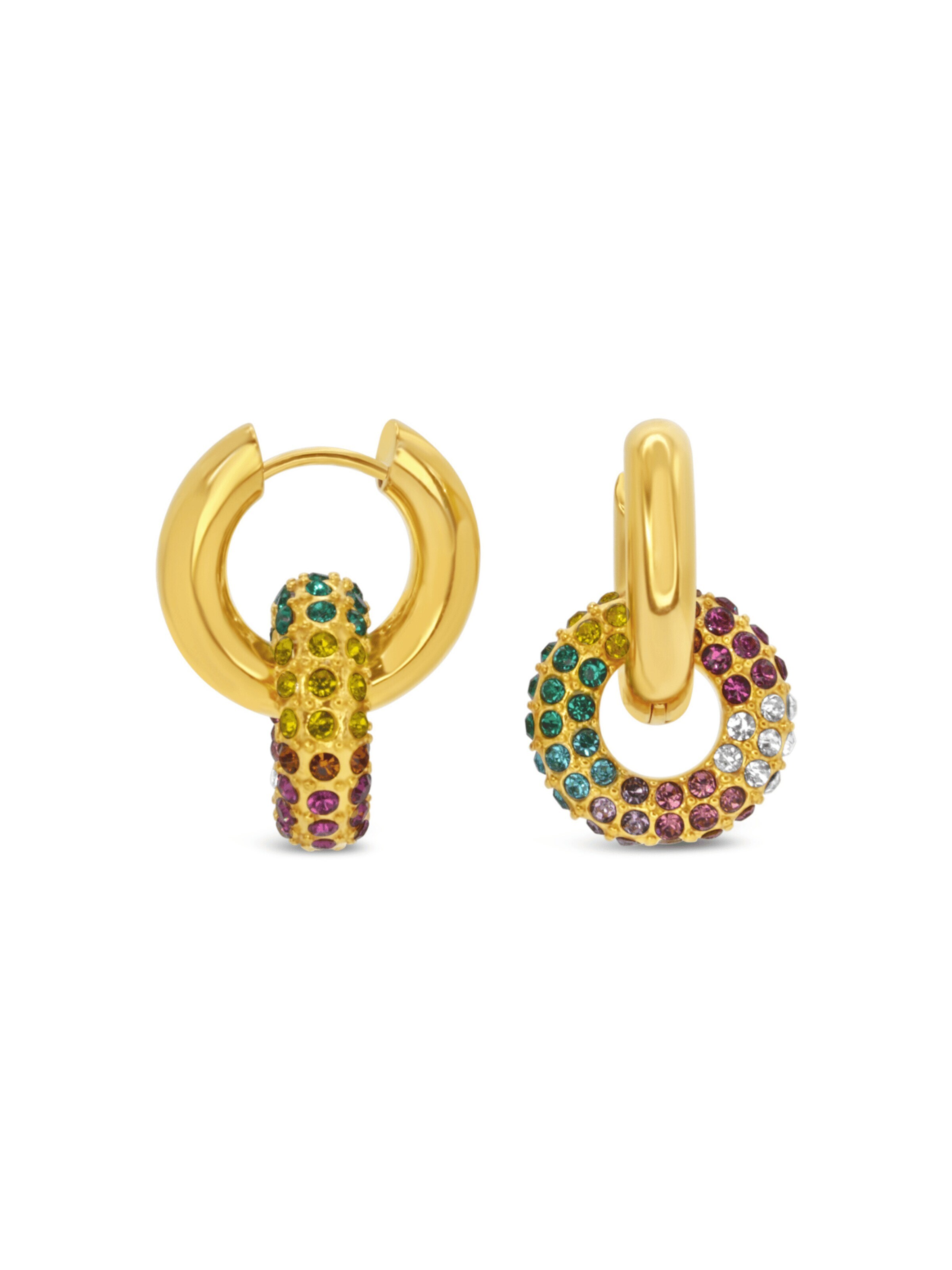 ARS-ARGENTI Earrings 'IT´S COCKTAIL TIME II' in Gold: front